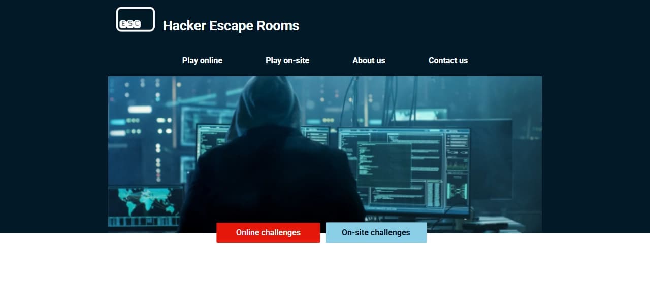 Architecture of ESC Hacker Escape Rooms